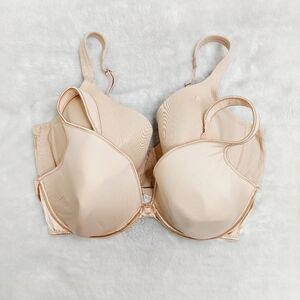 Soma & Bali Bundle Cream Beige Underwire Full Coverage 2 Bras P5776